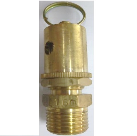 Heavy duty brass safety valve